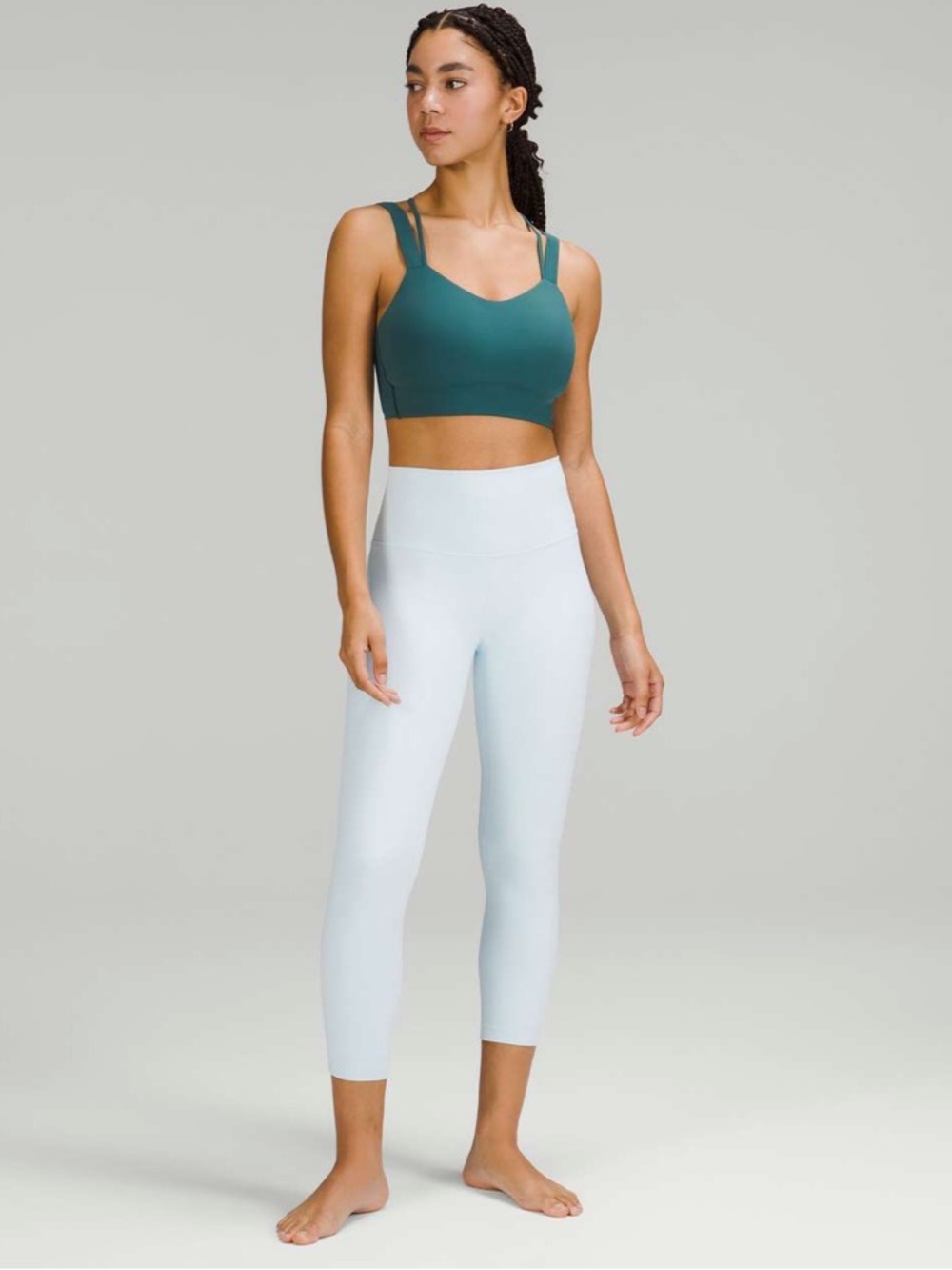 Lululemon Align Yoga Legging 25” Powder Blue Size 2 XS Buttery Soft